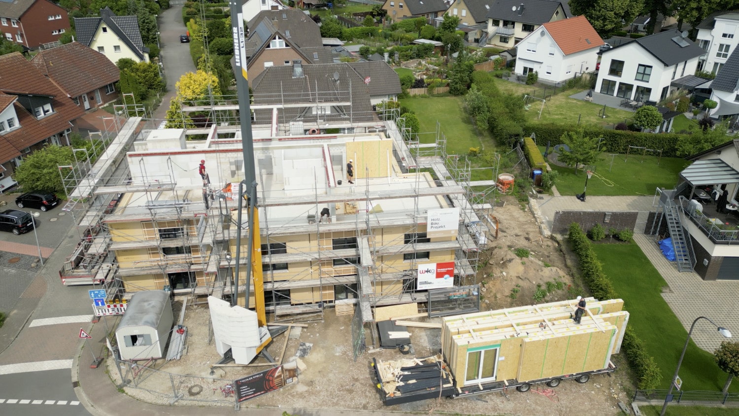 Baustellenfortschritt