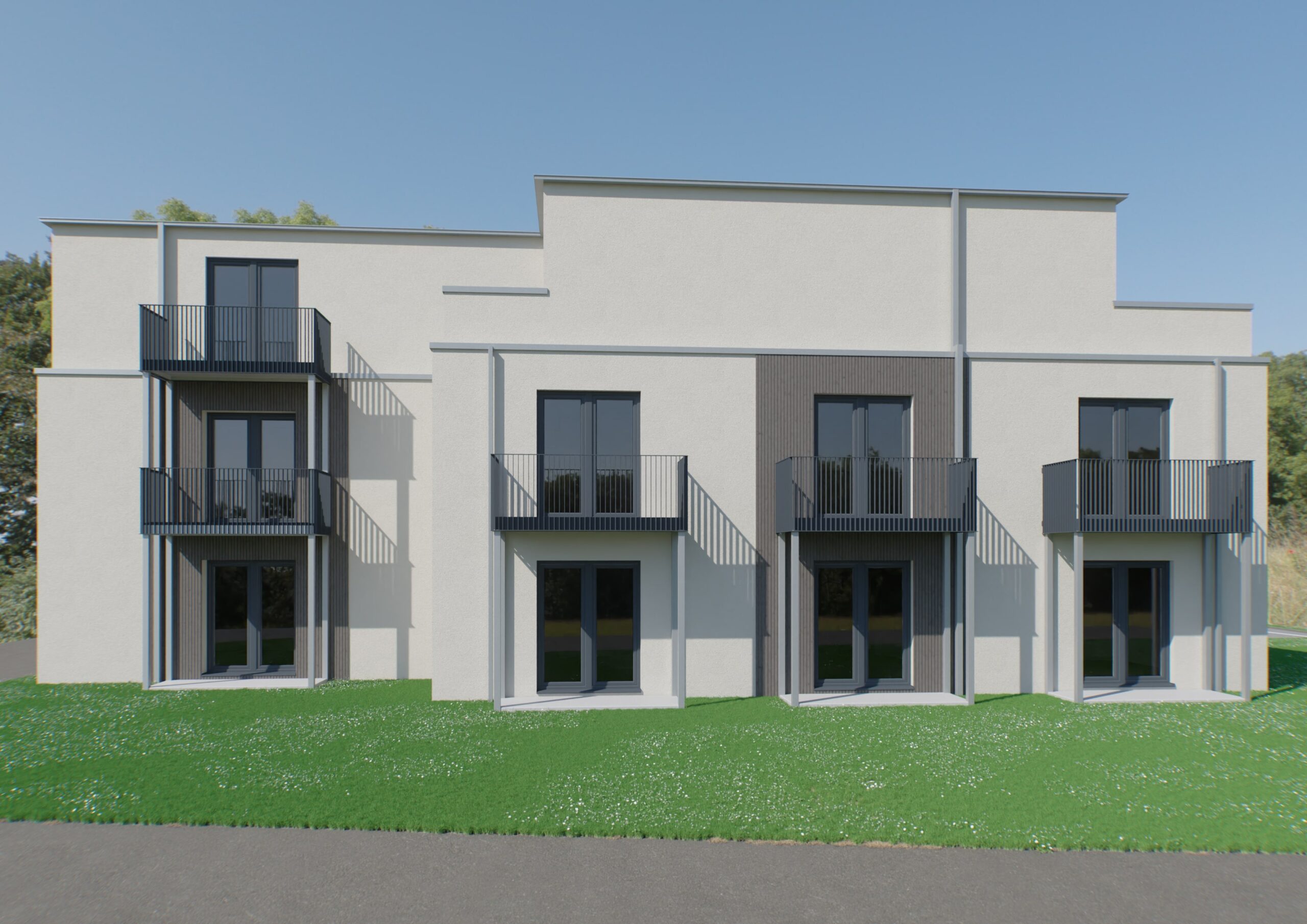 3D-Rendering – Visualisierung des fertigen Gebäudes