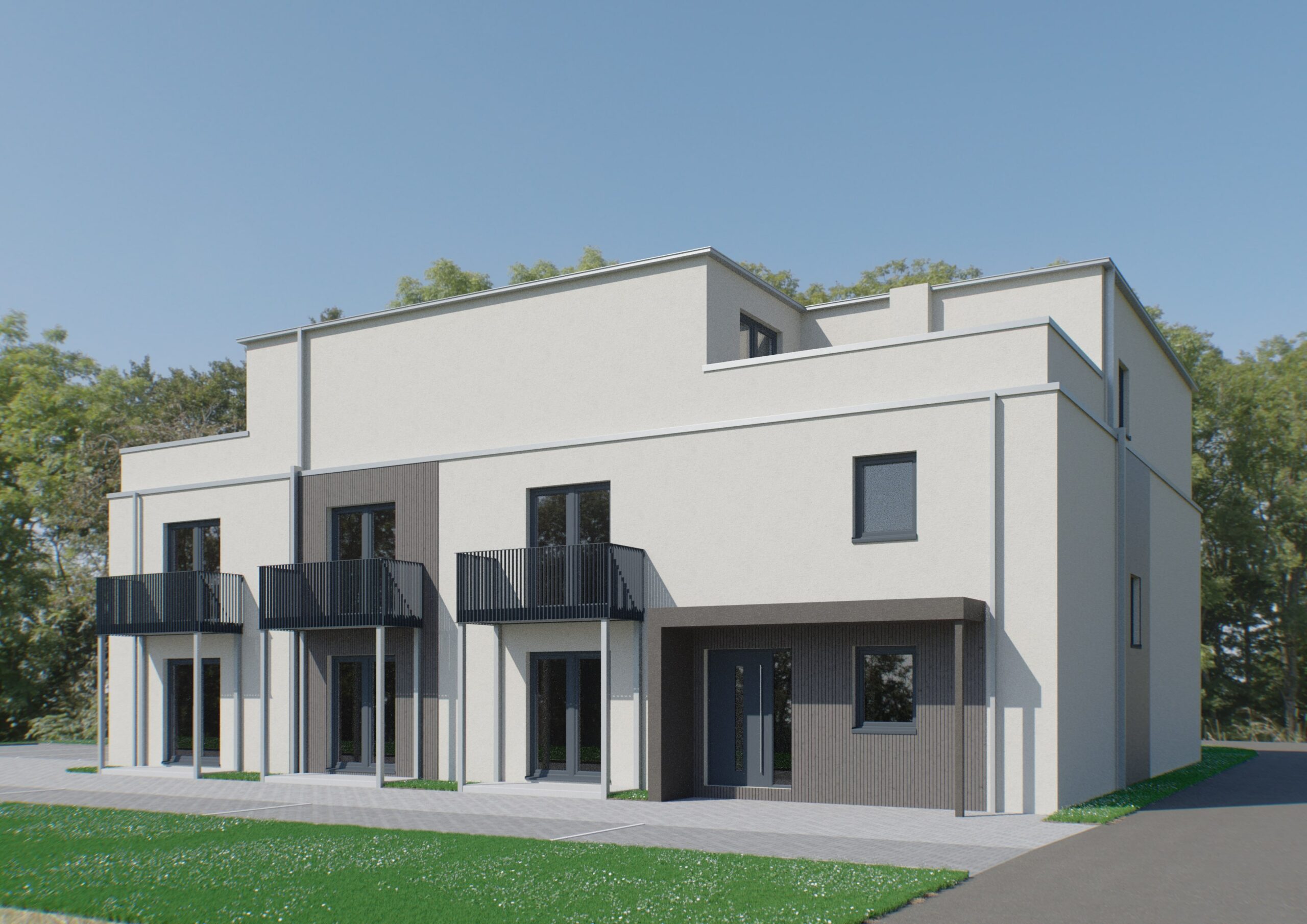 Rendering des Boardinghouse Lotte-Wersen
